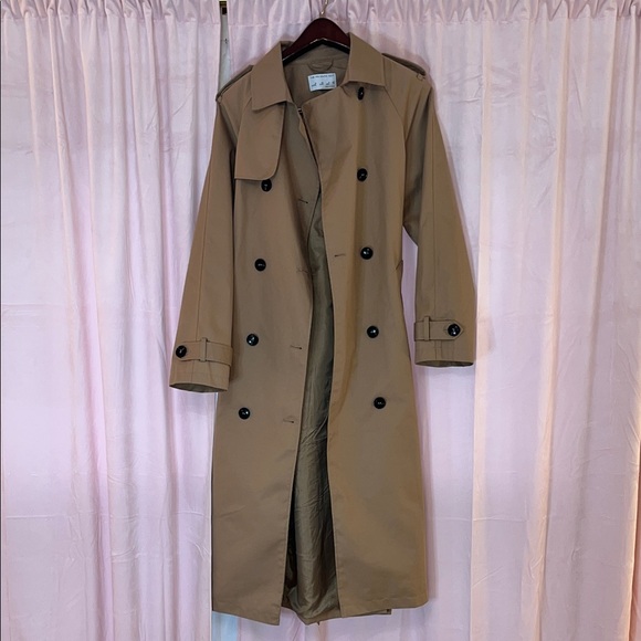 The Primark Edit - Classic Tan Trench Coat - Size US 8 - Picture 10 of 10